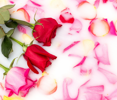 MANDI BUNGA + MANDI SUSU